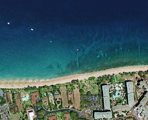Airport Beach aerial photo
